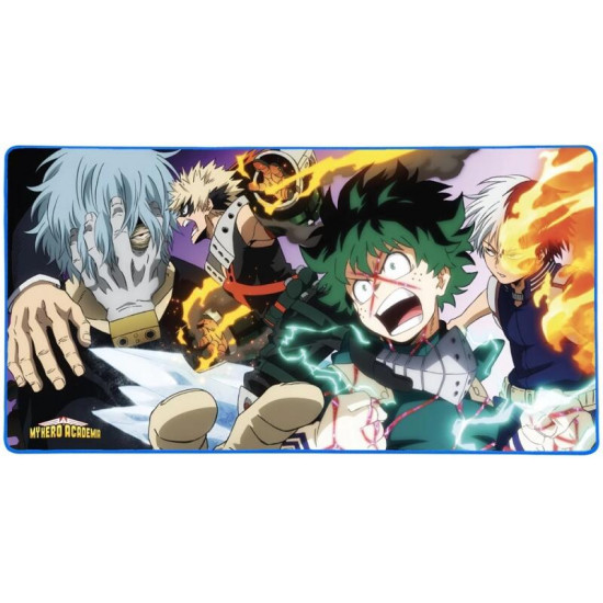 KONIX - MY HERO ACADEMIA XXL Gaming Egérpad 900x460mm, Mintás (KX-MHA-MP-XXL) KONIX - MY HERO ACADEMIA XXL Gaming Egérpad 900x460mm, Mintás (KX-MHA-MP-XXL)