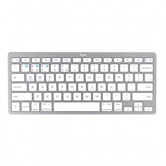 Trust 24651 Basics US Bluetoot fehér billentyűzet (24651) Trust 24651 Basics US Bluetoot fehér billentyűzet (24651)