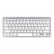 Trust 24651 Basics US Bluetoot fehér billentyűzet (24651)