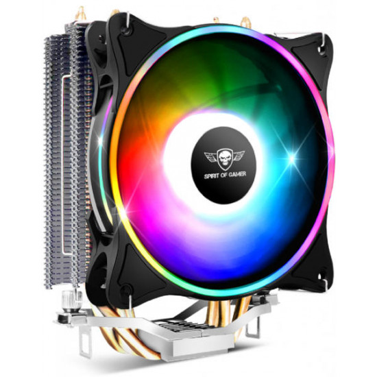 Spirit of Gamer AIRCOOLER 120 MM ARGB Univerzális CPU hűtő Spirit of Gamer AIRCOOLER 120 MM ARGB Univerzális CPU hűtő