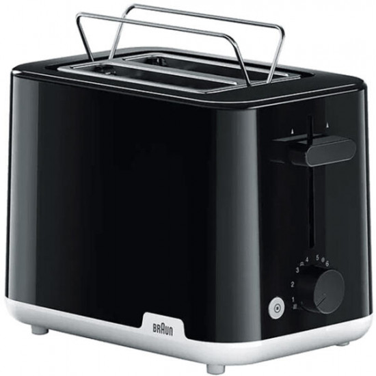 Braun HT1010BK fekete 2 szeletes kenyérpirító (0X23010035) Braun HT1010BK fekete 2 szeletes kenyérpirító (0X23010035)