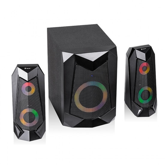 Tracer Hi-Cube RGB Flow GameZone 2.1 asztali hangszóró Tracer Hi-Cube RGB Flow GameZone 2.1 asztali hangszóró