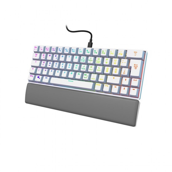 uRAGE by HAMA 217829, GAMING URAGE EXODUS 760TKL MECHANIKUS MINI BILLENTYŰZET, RGB, RED SWITCH, FEHÉR (13217829) uRAGE by HAMA 217829, GAMING URAGE EXODUS 760TKL MECHANIKUS MINI BILLENTYŰZET, RGB, RED SWITCH, FEHÉR (13217829)