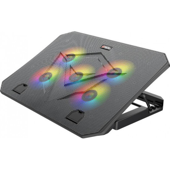 NBTM-Meetion CP3030 RGB Notebook Hűtőpad 15,6 NBTM-Meetion CP3030 RGB Notebook Hűtőpad 15,6