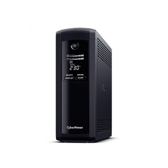 CYBERPOWER UPS, VP1600EILCD, 8x C13, 1600VA 960W 230V szünetmentes tápegység + USB LINE-INTERACTIVE CYBERPOWER UPS, VP1600EILCD, 8x C13, 1600VA 960W 230V szünetmentes tápegység + USB LINE-INTERACTIVE