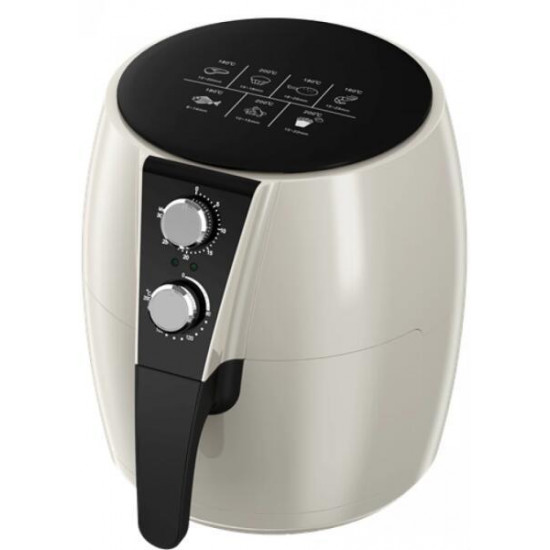 TOO AF-130W-1500W fehér 4,5 L forrólevegős sütő TOO AF-130W-1500W fehér 4,5 L forrólevegős sütő