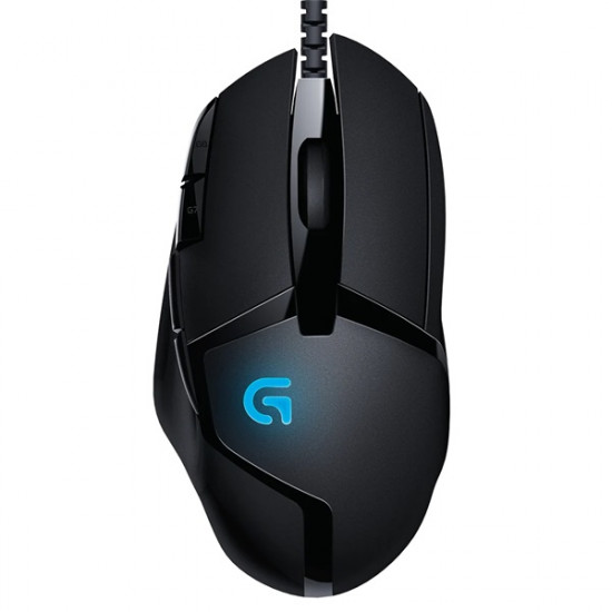 Logitech G402 Hyperion Fury optikai egér fekete USB (910-004067)