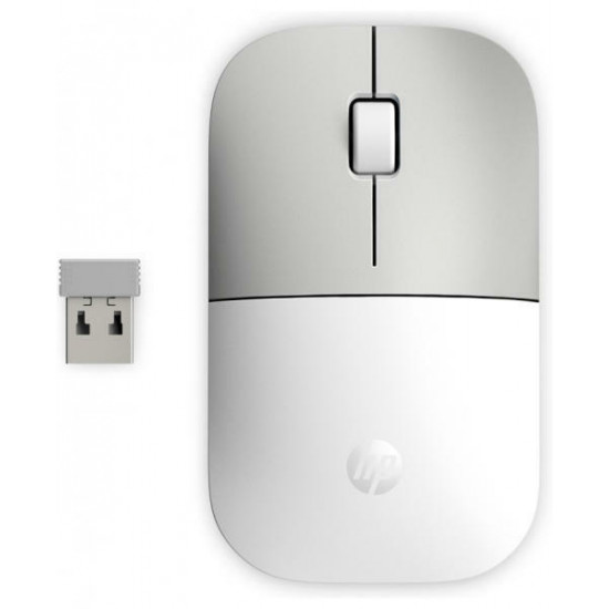 HP vezeték nélküli egér Z3700 - fehér/ezüst HP vezeték nélküli egér Z3700 - fehér/ezüst