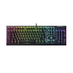Razer BlackWidow V4 X UK fekete (green switch) gamer billentyűzet (RZ03-04700300-R3W1)