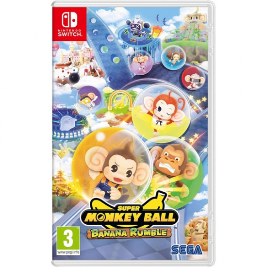 Super Monkey Ball Banana Rumble Nintendo Switch játékszoftver Super Monkey Ball Banana Rumble Nintendo Switch játékszoftver