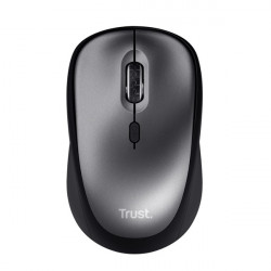 Trust Yvi+ Black (800-1600DPI; micro vevő) fekete vezeték nélküli egér