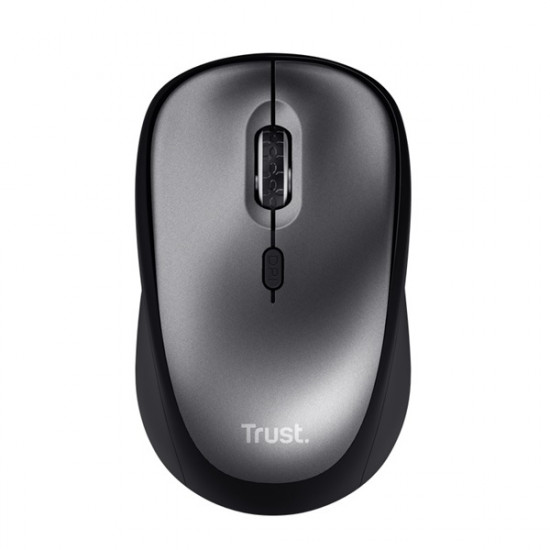 Trust Yvi+ Black (800-1600DPI; micro vevő) fekete vezeték nélküli egér Trust Yvi+ Black (800-1600DPI; micro vevő) fekete vezeték nélküli egér