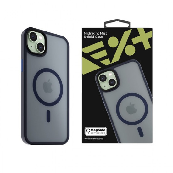 NextOne IPH-15PLUS-MAGSF-MISTCASE-MN iPhone 15 Plus éjfekete szilikon MagSafe hátlap NextOne IPH-15PLUS-MAGSF-MISTCASE-MN iPhone 15 Plus éjfekete szilikon MagSafe hátlap