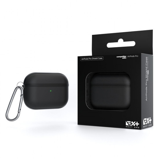 Next One Shield AirPods Pro tok fekete-szürke (APPRO-TPU-BLK) Next One Shield AirPods Pro tok fekete-szürke (APPRO-TPU-BLK)