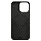NextOne IPH-15PROMAX-MAGSF-AIRSHIELD iPhone 15 Pro Max aramid szálas fekete hátlap NextOne IPH-15PROMAX-MAGSF-AIRSHIELD iPhone 15 Pro Max aramid szálas fekete hátlap