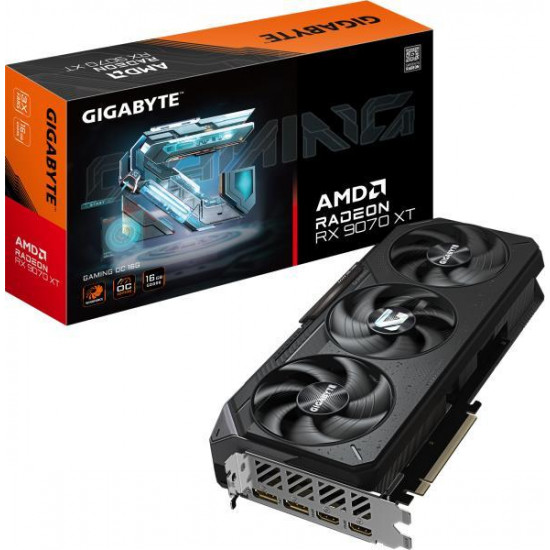 Gigabyte Radeon RX 9070 XT 16GD Gaming OC 16G videokártya