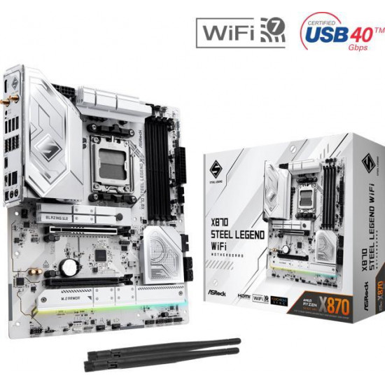 ASRock X870 Steel Legend WIFI alaplap