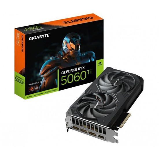 Gigabyte RTX 5060 Ti 16GD6 Windforce OC 16G videokártya Gigabyte RTX 5060 Ti 16GD6 Windforce OC 16G videokártya