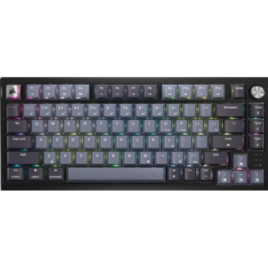CORSAIR Vezeték Nélküli Billentyűzet Gaming, K65 PLUS 75%, Mechanikus, MLX Red switch, US, fekete (CH-91D401L-NA) CORSAIR Vezeték Nélküli Billentyűzet Gaming, K65 PLUS 75%, Mechanikus, MLX Red switch, US, fekete (CH-91D401L-NA)