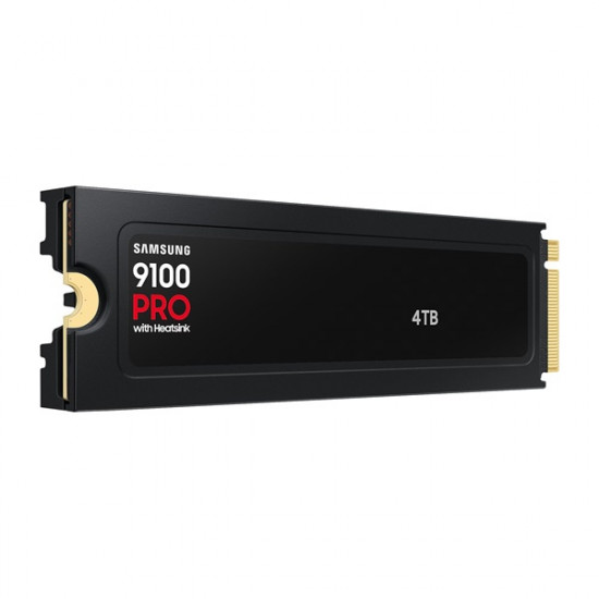Samsung 9100 PRO 4TB M.2 PCIe 5.0 Heatsink SSD Samsung 9100 PRO 4TB M.2 PCIe 5.0 Heatsink SSD