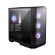 MSI PANO M100R PZ BLACK ARGB (táp nélküli) ablakos mATX ház MSI PANO M100R PZ BLACK ARGB (táp nélküli) ablakos mATX ház