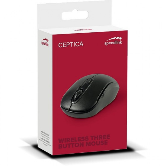 Speedlink CEPTICA vezeték nélküli egér fekete (SL-630013-BKBK) Speedlink CEPTICA vezeték nélküli egér fekete (SL-630013-BKBK)