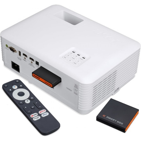 ACER Vero DLP Projektor HL6510ATV, FHD (1920x1080), 16:9, 5000Lm, 50000/1, HDMI, fehér ACER Vero DLP Projektor HL6510ATV, FHD (1920x1080), 16:9, 5000Lm, 50000/1, HDMI, fehér