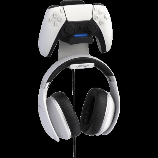 Venom VS5018 PS5 fehér töltőállomás headset tartóval