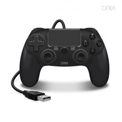 Cirka M07527-BK NuForce PS4/PC/Mac vezetékes fekete kontroller