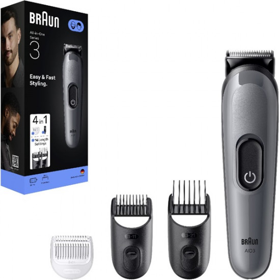 Braun AIO 3500 multifunkciós testszőrzet ápoló Braun AIO 3500 multifunkciós testszőrzet ápoló