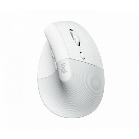 Logitech Lift függőleges ergonómikus vezeték nélküli egér piszkosfehér (910-006475)