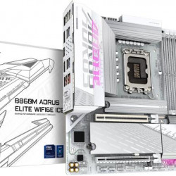 GIGABYTE B860M AORUS ELITE WIFI6E ICE INTEL B860, mATX Alaplap S1851
