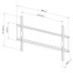 TECHLY ICA-PLB 162XL fix fali konzol, 42-80 TECHLY ICA-PLB 162XL fix fali konzol, 42-80