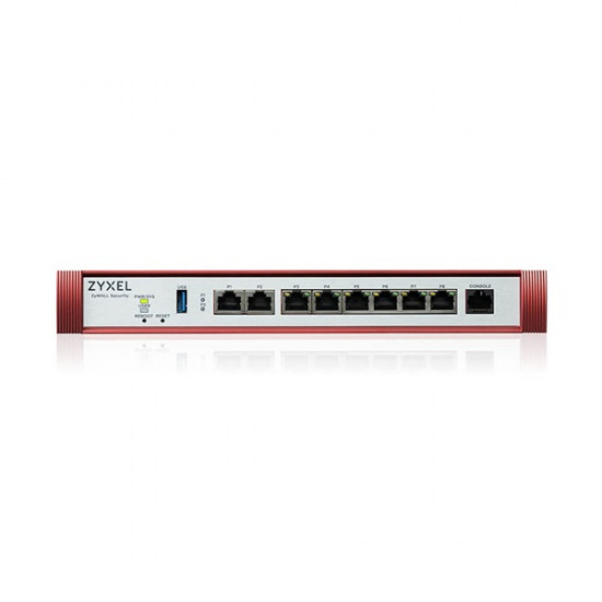 ZYXEL USGFLEX200H-EU0102F Tűztfal 2x2.5-GbE port + 6x1-GbE +1xUSB 3.0 + 1konzol port + 1 év Security Bundle ZYXEL USGFLEX200H-EU0102F Tűztfal 2x2.5-GbE port + 6x1-GbE +1xUSB 3.0 + 1konzol port + 1 év Security Bundle