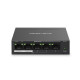 MERCUSYS MS105GP Switch 5x1000Mbps (4xPOE+), Fémháza Asztali MERCUSYS MS105GP Switch 5x1000Mbps (4xPOE+), Fémháza Asztali
