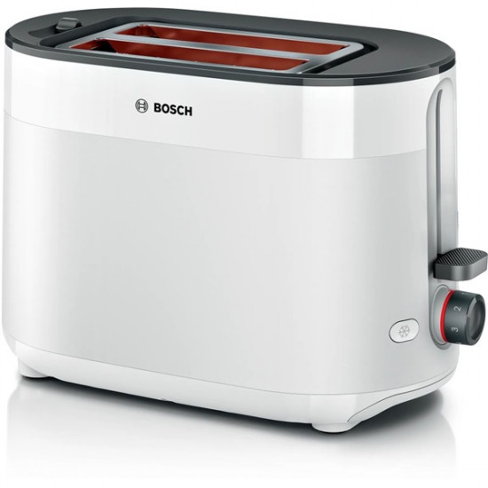 Bosch TAT2M121 fehér 2 szeletes kenyérpirító Bosch TAT2M121 fehér 2 szeletes kenyérpirító