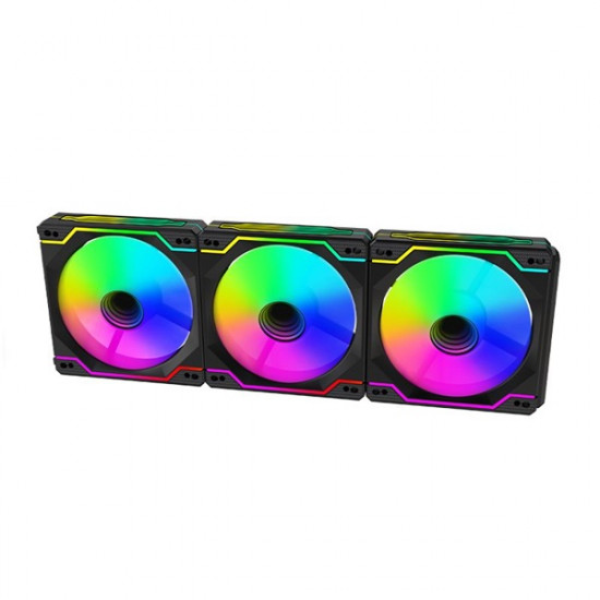 Ventaris VGCF120-3F Tempest RGB számítógép ventilátor 3/CS Ventaris VGCF120-3F Tempest RGB számítógép ventilátor 3/CS