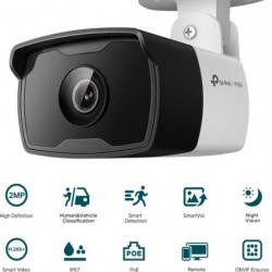 TP-LINK IP Kamera kültéri éjjellátó 2 Megapixel, 2.8mm Objektív, VIGI C320I(2.8mm)
