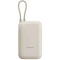 Xiaomi 10000mAh (integrált kábel) világosbarna power bank