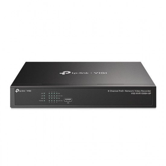 TP-LINK Video recorder 8 csatornás POE+, VIGI NVR1008H-8P TP-LINK Video recorder 8 csatornás POE+, VIGI NVR1008H-8P