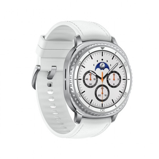 Samsung SM-L505 Galaxy Watch 8 Classic (46mm) LTE fehér okosóra Samsung SM-L505 Galaxy Watch 8 Classic (46mm) LTE fehér okosóra