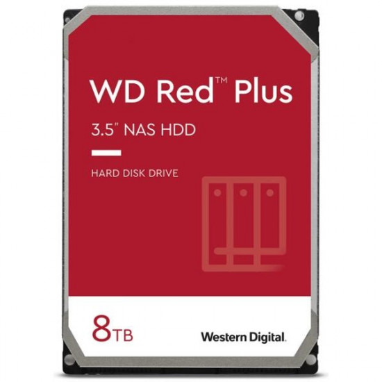 Western Digital Red Plus 8TB 3,5 SATA3 merevlemez Western Digital Red Plus 8TB 3,5 SATA3 merevlemez