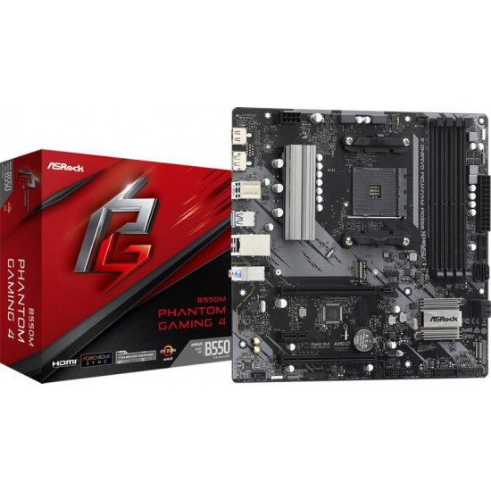 Asrock B550M Phantom Gaming 4 alaplap Asrock B550M Phantom Gaming 4 alaplap