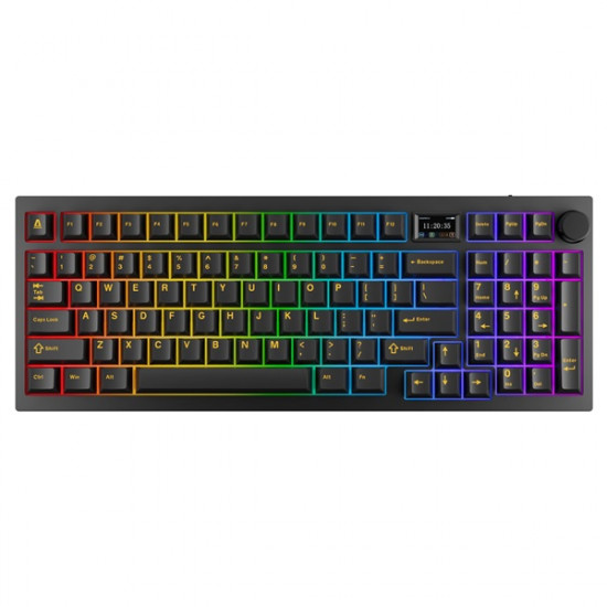 AVAX GM03 PRO 98% HUN Gasket RGB tri-mode mechanikus (Gateron piros switch) billentyűzet (AVAX_GM03R_PRO) AVAX GM03 PRO 98% HUN Gasket RGB tri-mode mechanikus (Gateron piros switch) billentyűzet (AVAX_GM03R_PRO)