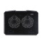 Hama 00126806 BLACK METAL fekete notebook hűtő