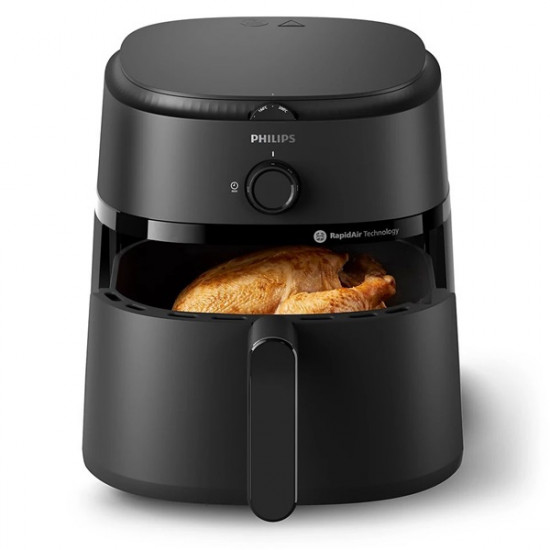 Philips Airfryer 1000 XL NA130/00 fekete 6,2 L forrólevegős sütő Philips Airfryer 1000 XL NA130/00 fekete 6,2 L forrólevegős sütő