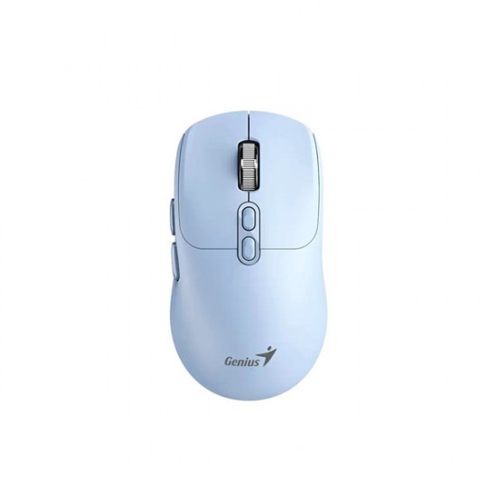 Genius NX-8080S BT Bluetooth + 2.4G kék csendes egér Copilot gombbal