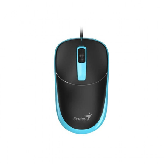 MOU-Genius DX-123 fekete-kék optikai USB egér