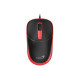 MOU-Genius DX-123 fekete-piros optikai USB egér