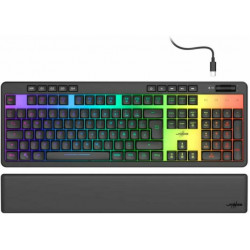 uRAGE by HAMA 217830, GAMING URAGE EXODUS 515 ILLUMINATED BILLENTYŰZET, RGB, MAKRÓ (13217830)